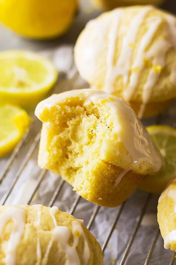 Low Calorie Lemon Muffins