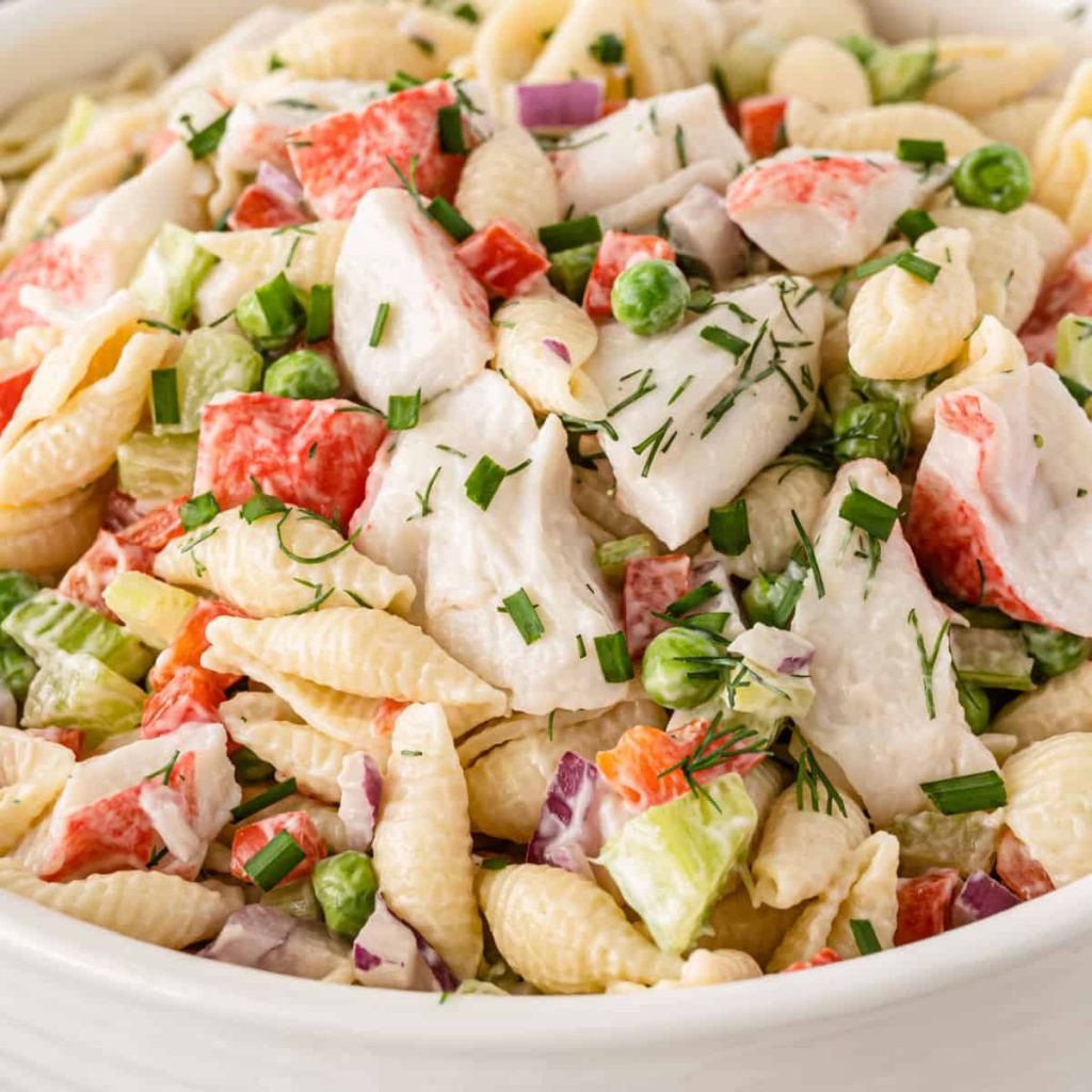 Crab and Pasta Salad