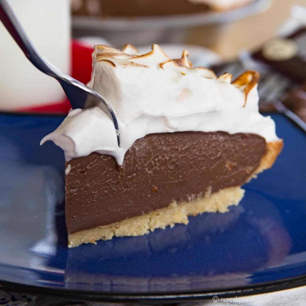 Double Chocolate Pudding Pie