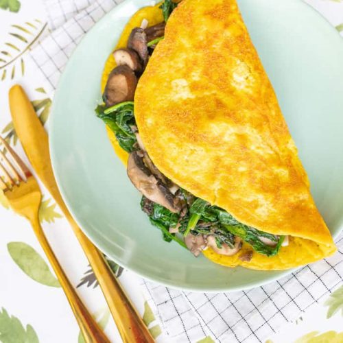 Light Eggless Omelettes