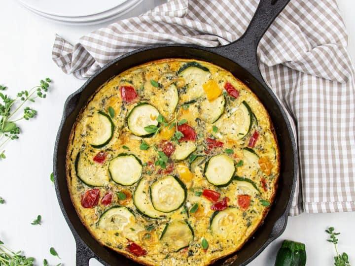 Light Zucchini Frittata