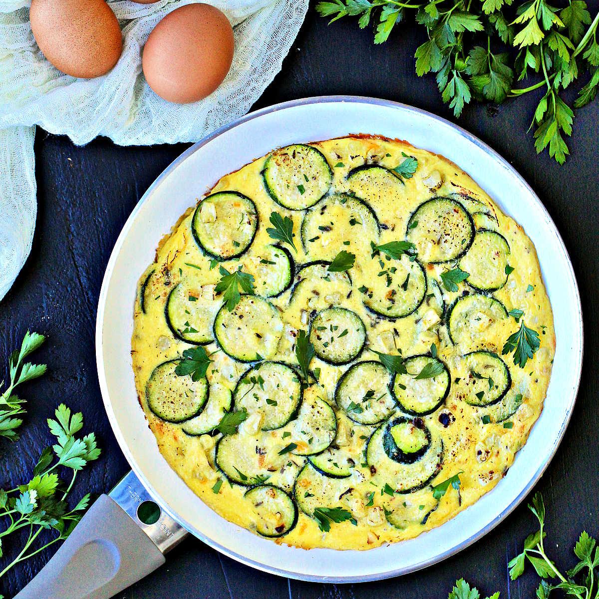 Light Zucchini Frittata