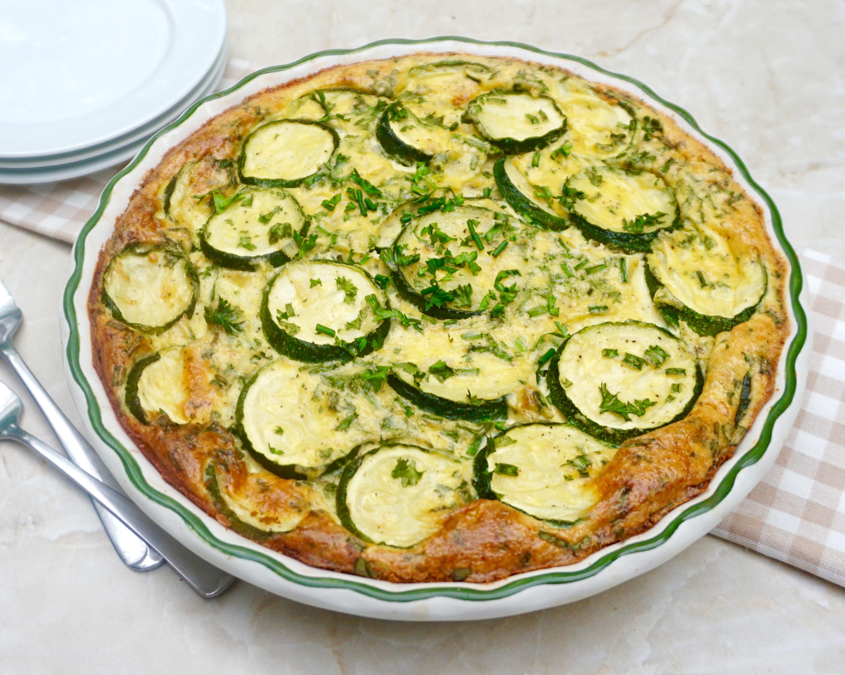 Light Zucchini Frittata