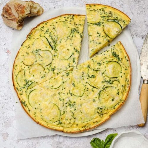 Light Zucchini Frittata