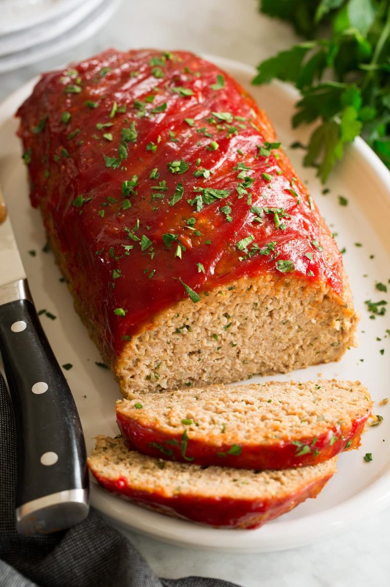 Low-Cal Turkey Meatloaf