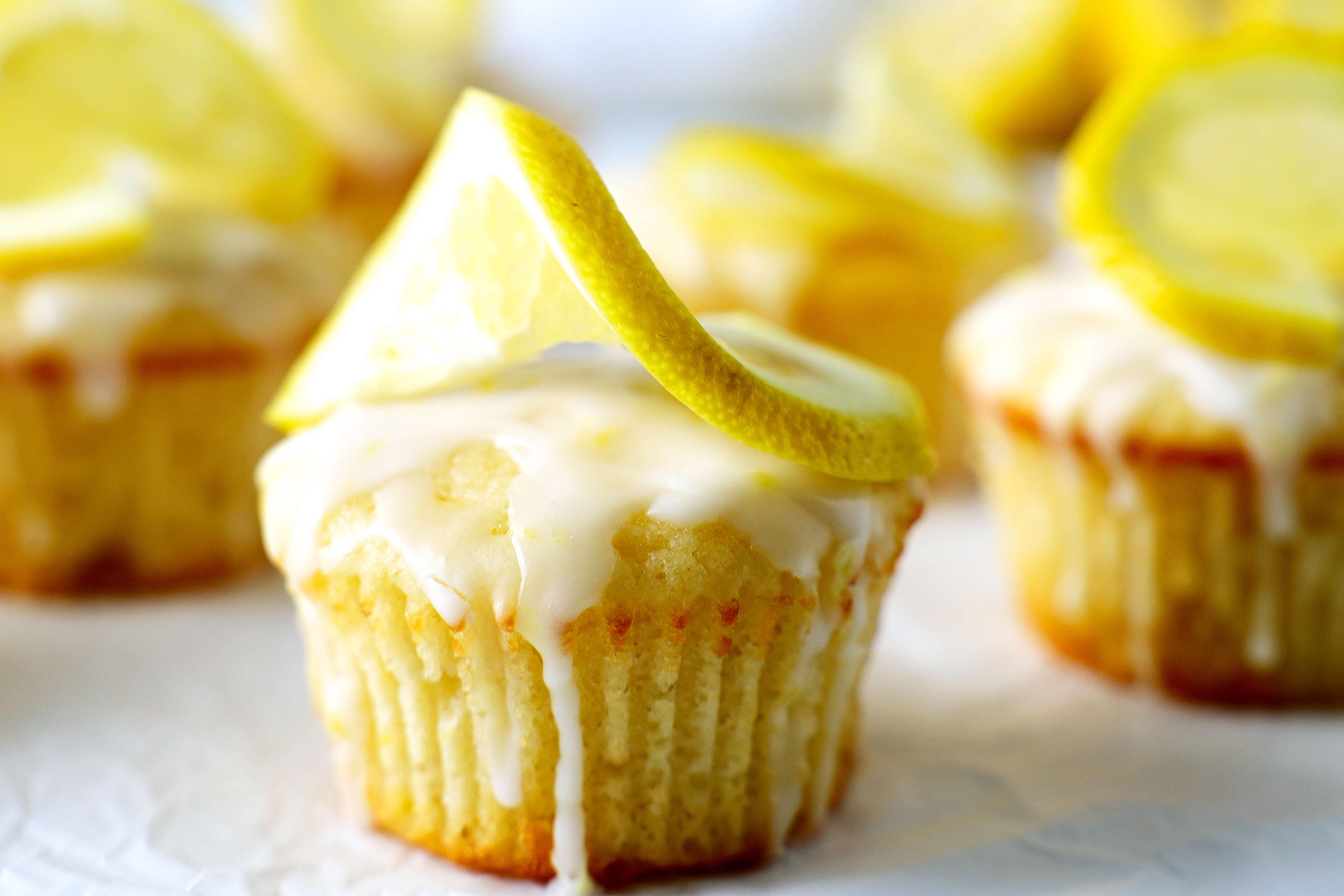 Low Calorie Lemon Muffins