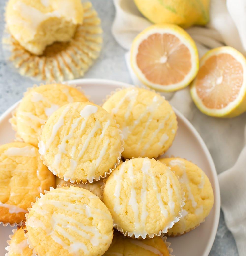 Low Calorie Lemon Muffins