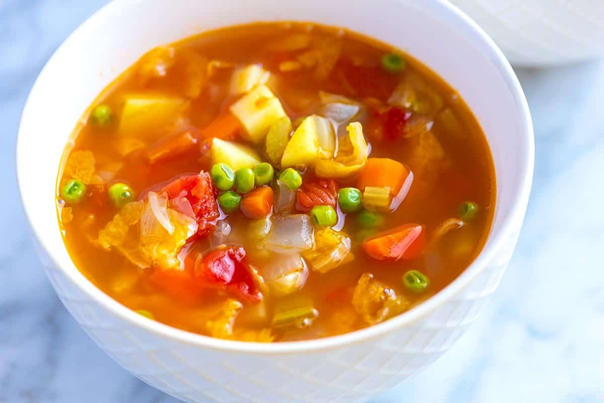 Low calorie vegetable soup