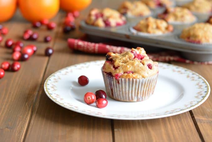 Low Fat Cranberry-Orange Muffins: The Perfect Balance of Tartness and Citrus