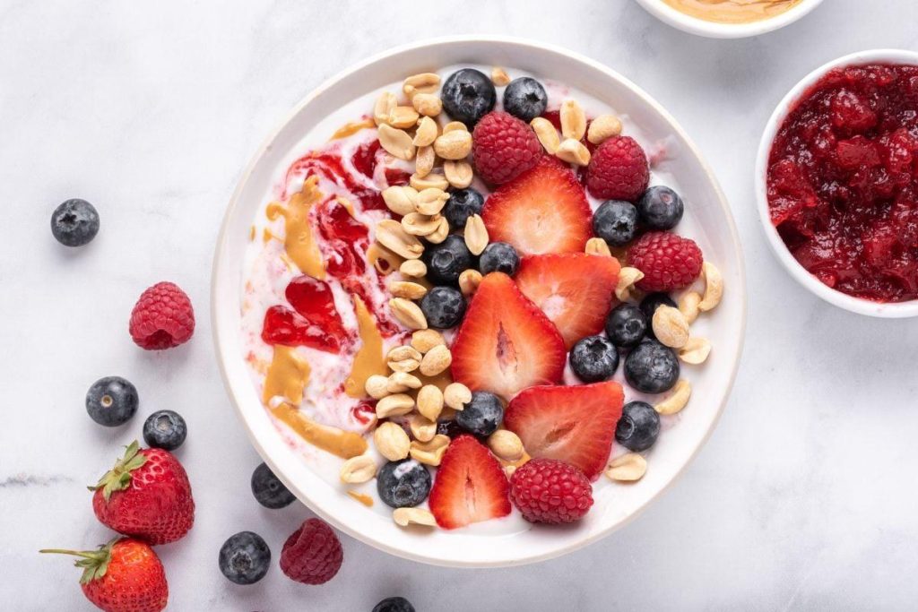 Fresh Fruit and Cream Breakfast Treat: A Delightful Start to Your Day!