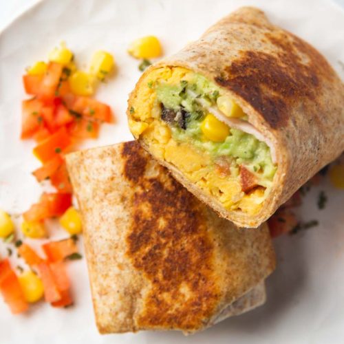 Healthy Breakfast Burrito