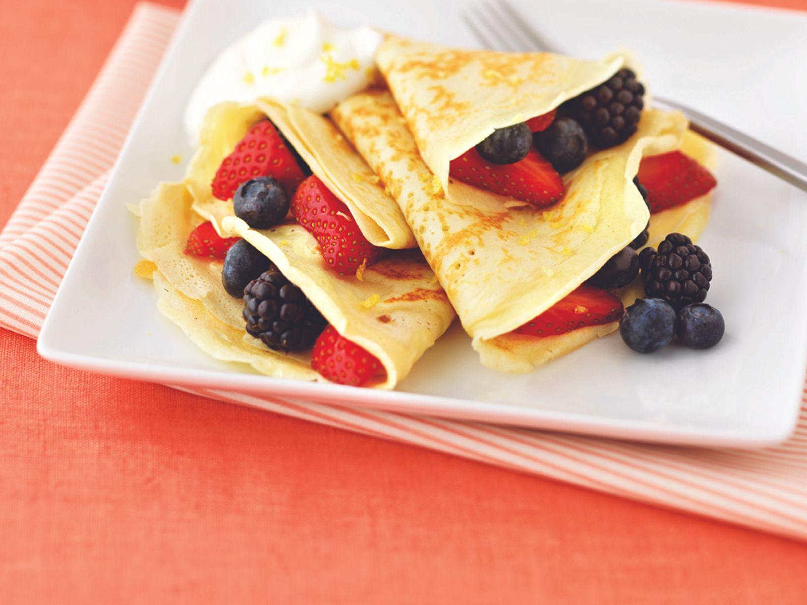Light Berry Crepes