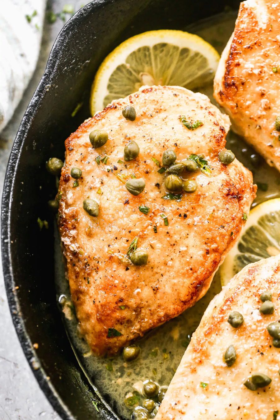 Light Chicken Piccata