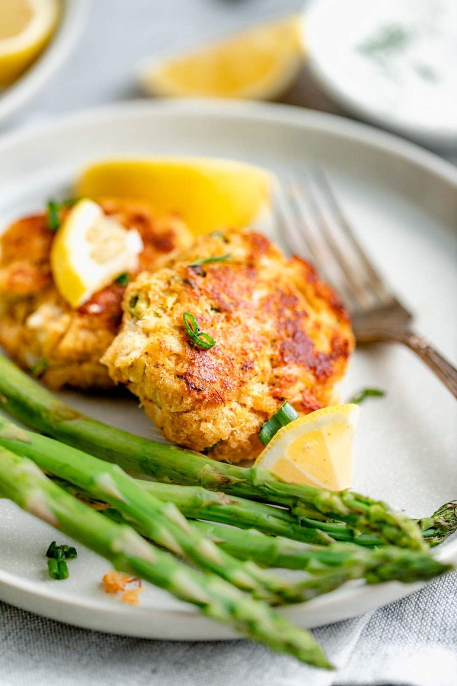 Light Crab Cakes