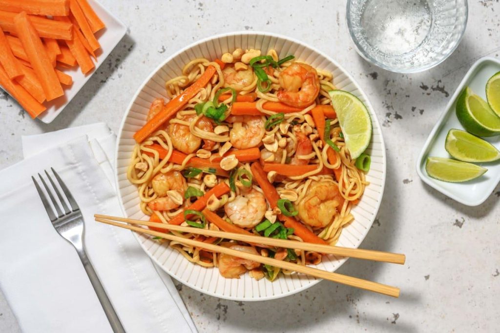 Taste the Authenticity of Light Pad Thai with a Modern Twist