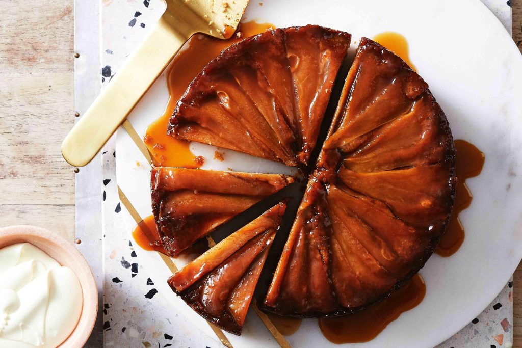 A Guide to Creating a Heavenly Light Pear-Ginger Upside Down Cake