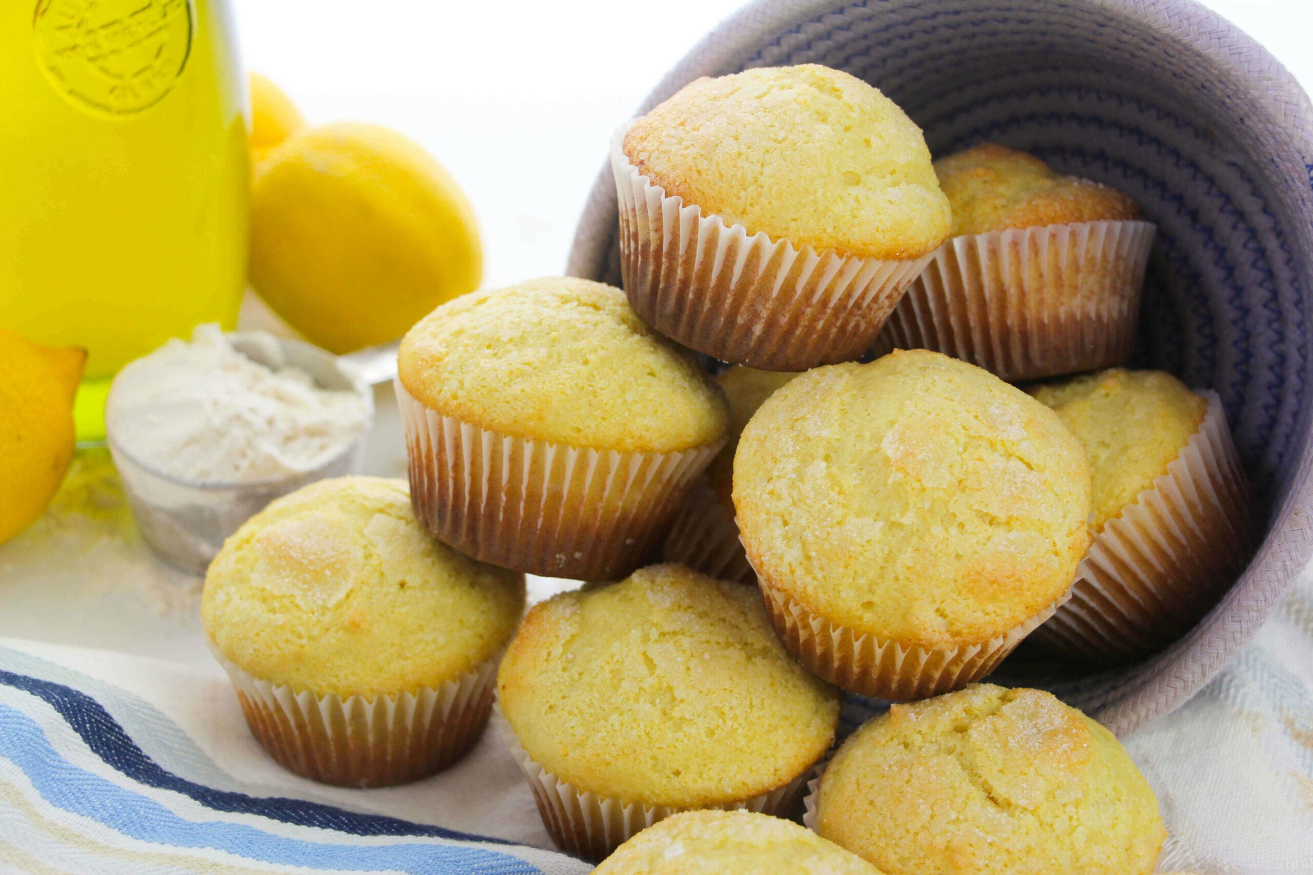 Low Calorie Lemon-Ricotta Muffins
