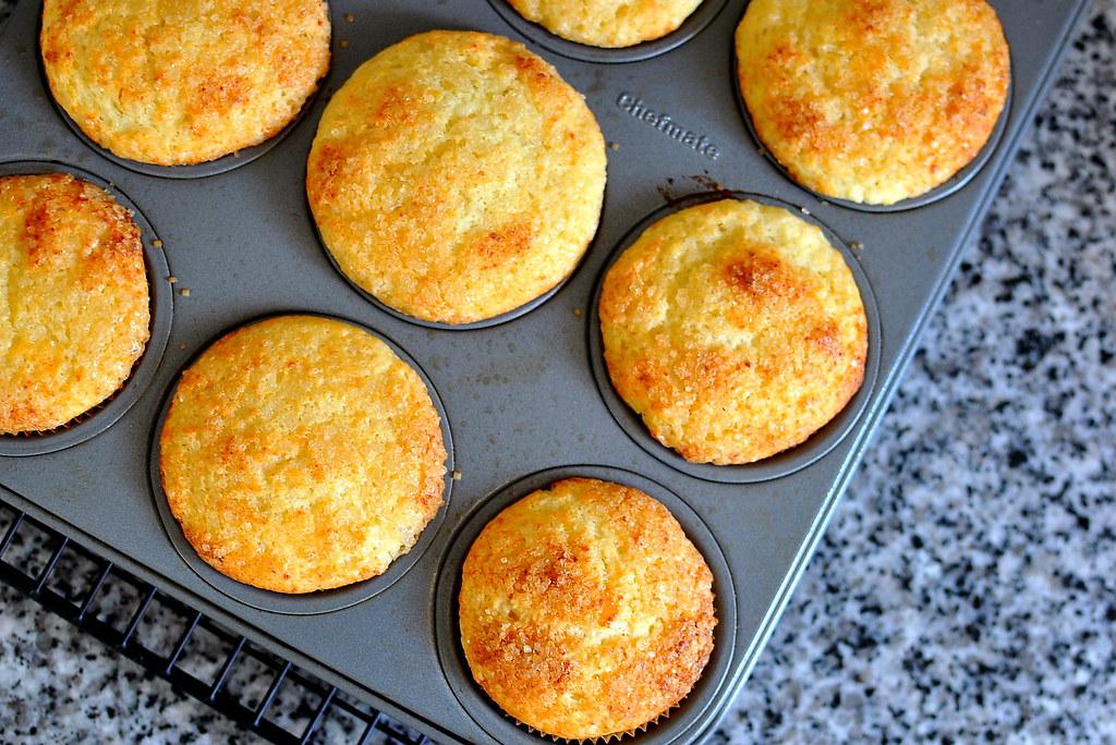 Low Calorie Lemon-Ricotta Muffins