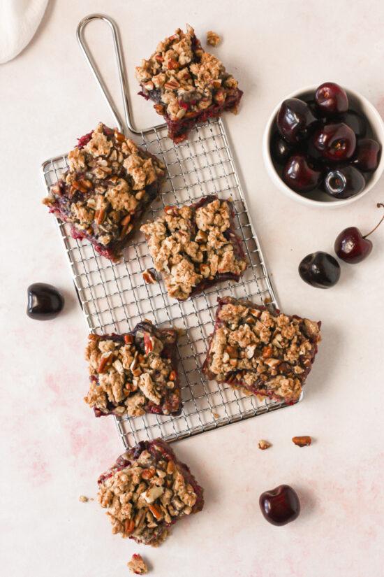 Low-Fat Cherry-Oatmeal Squares