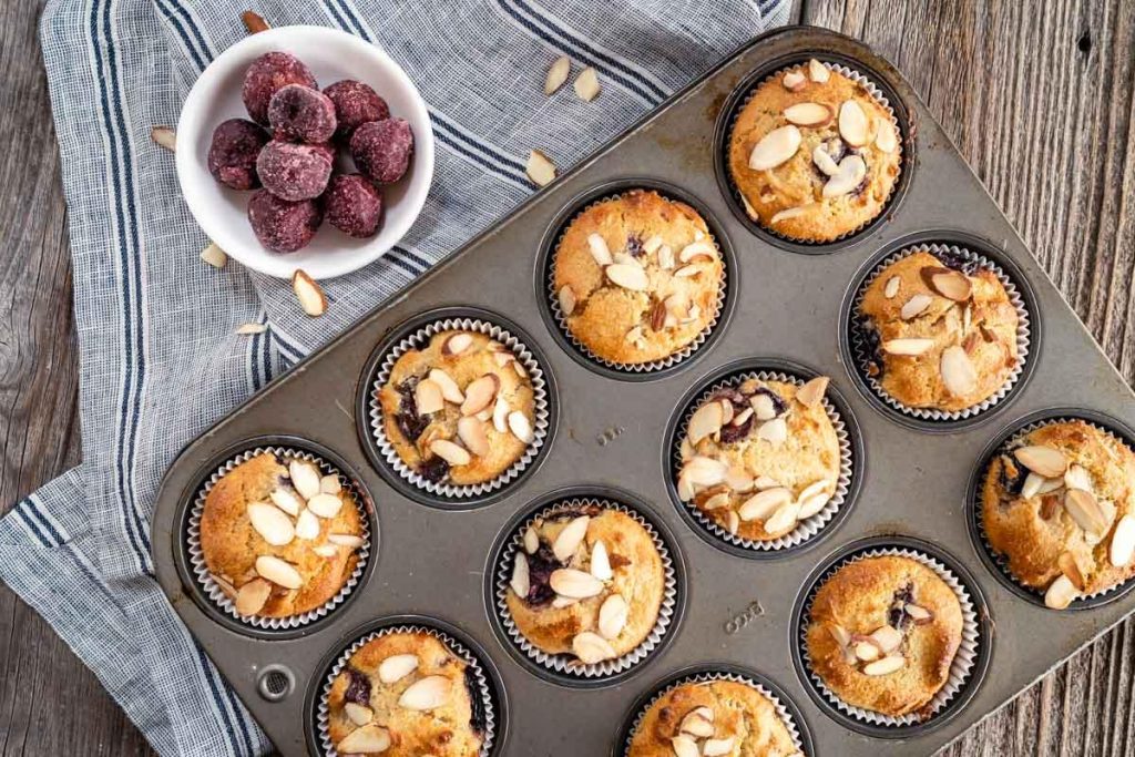 Delicious Moist Cherry Almond Muffins Recipe: Bake Like a Pro