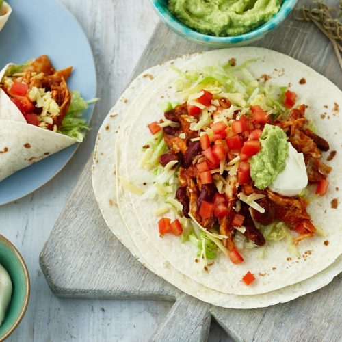 Skinny Chicken Burritos