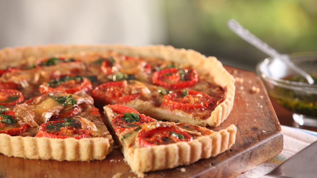 Spicy Tomato Tart: A Scintillating Combination of Heat and Freshness