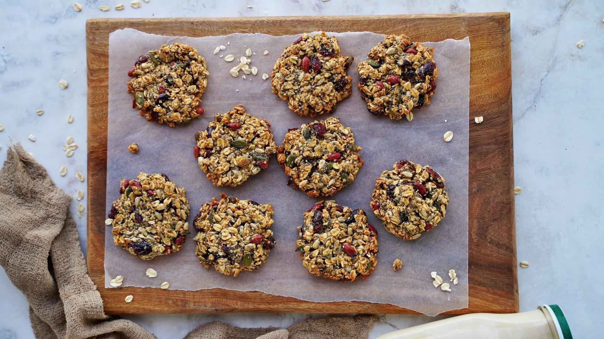 Sunny Energy Seed Breakfast Cookies