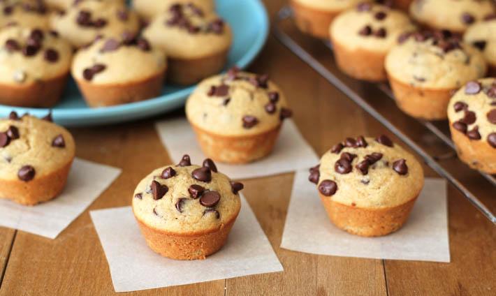 Low Calorie Chocolate Chip Muffins