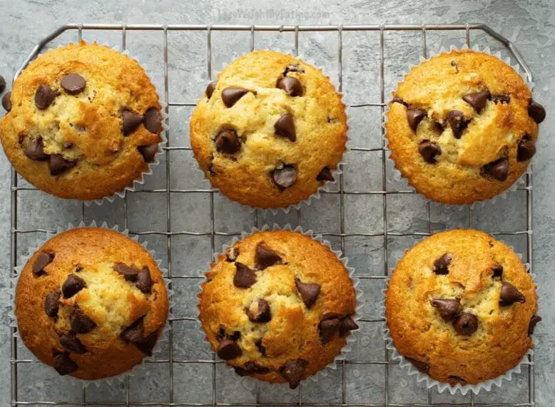 Low Calorie Chocolate Chip Muffins