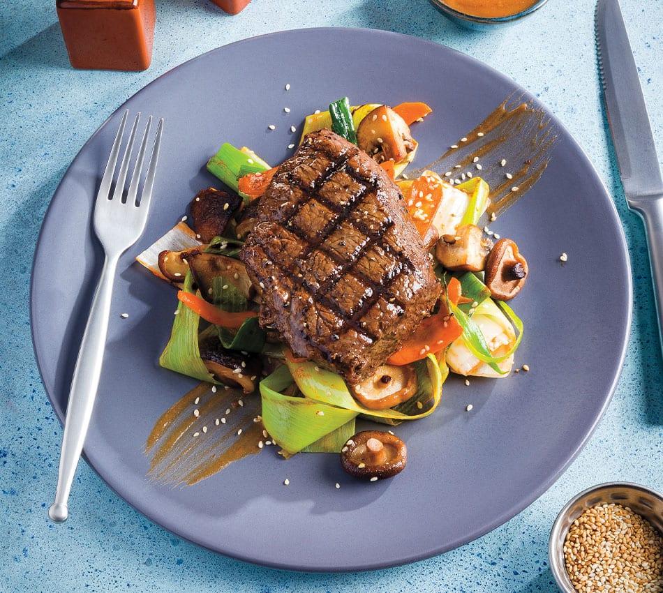 Steak with Veggies