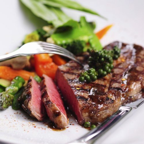 Steak with Veggies