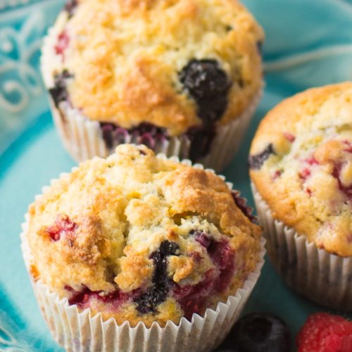 Very Berry Summer Spice Muffins